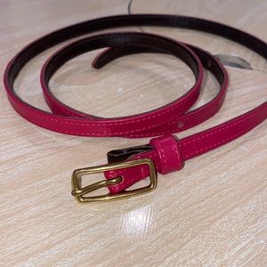 Coach Skinny Belt